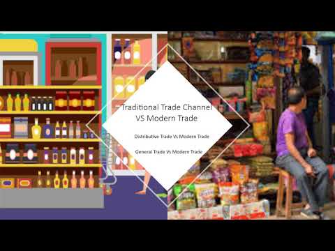 Distributive Trade VS  Modern Trade Comparison