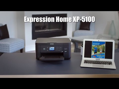 Epson Expression Home XP-5100 Small-in-One Printer | Take the Tour