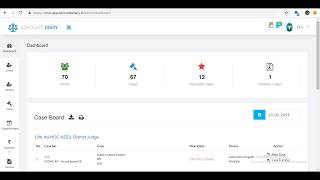 Advocates Diary - Online Legal Case Management Application screenshot 1