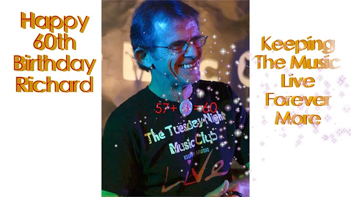 Richard Dunning's very special 60th Birthday DVD