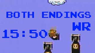 (15:50 w/o loads) SMB2J Both Endings (FDS) Speedrun *Former WR*