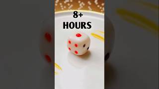 I spent 8,888 seconds to Craft Square Egg Dice!