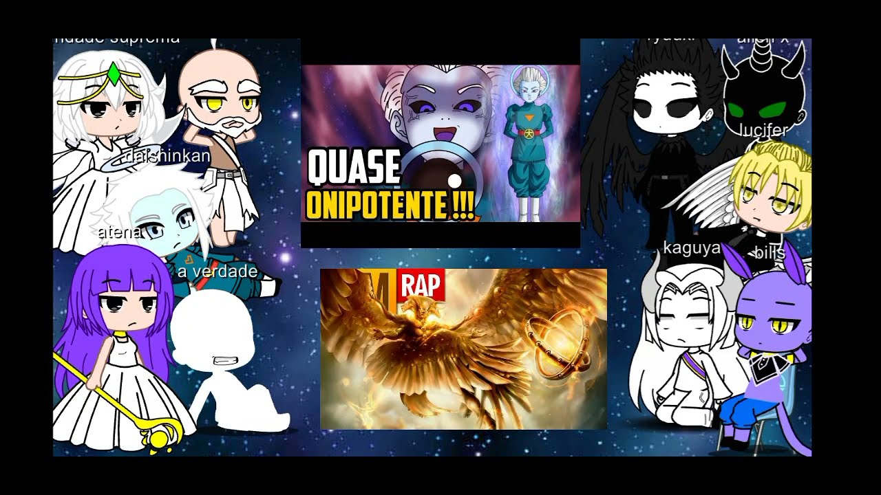 divindades reagem rap do metatron e 15 habilidades  do daishinkan
