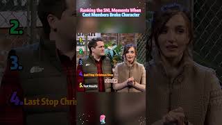 Ranking the SNL Moments When Cast Members Broke Character #celebrity #fyp #snl #billhader