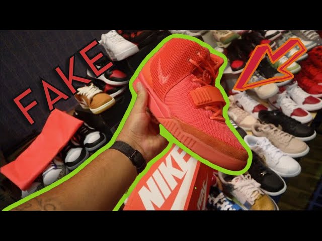 Nike Air Yeezy 2 SP 'Red October' 508214-660 - KICKS CREW