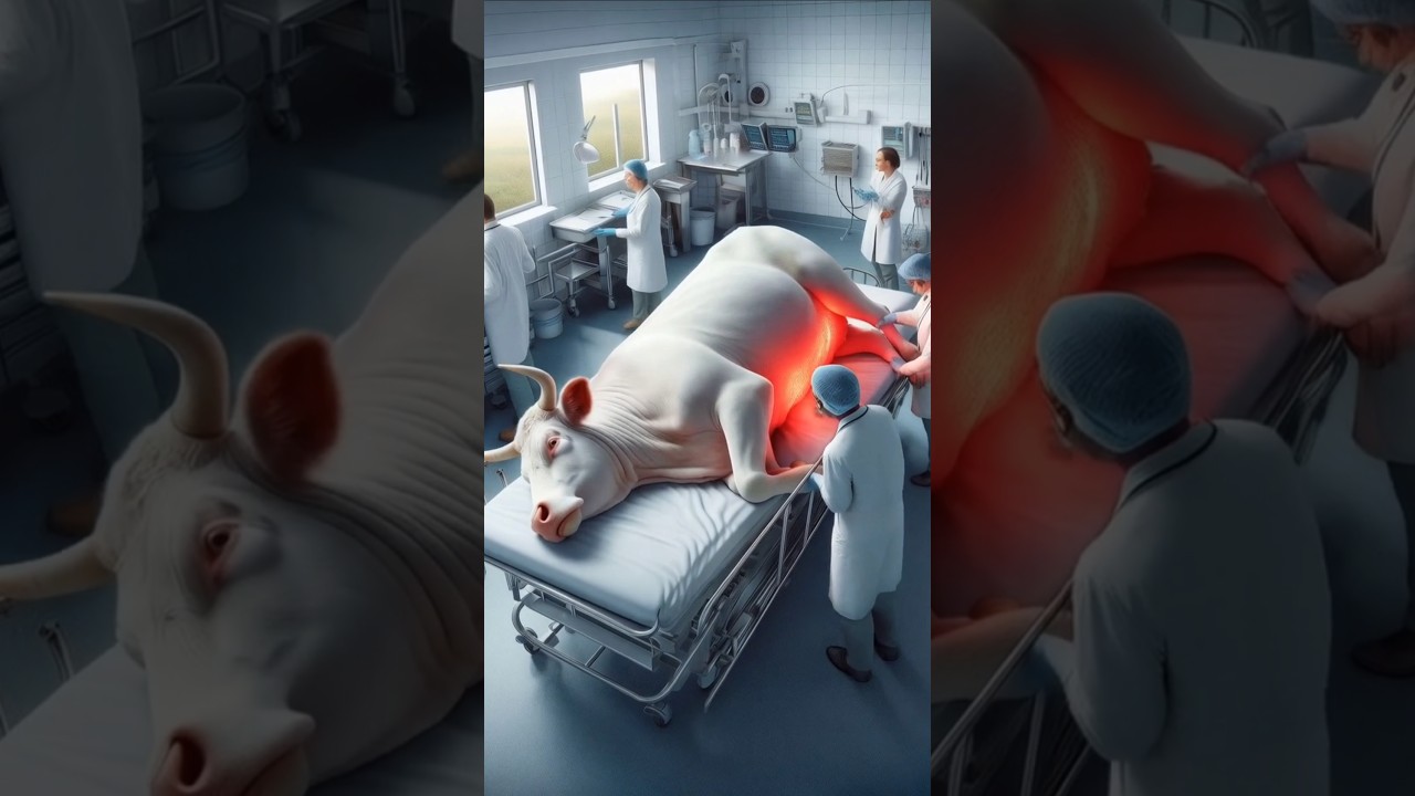 Greedy Woman Operates Innocent Cow for a Diamond She Threw Away | 