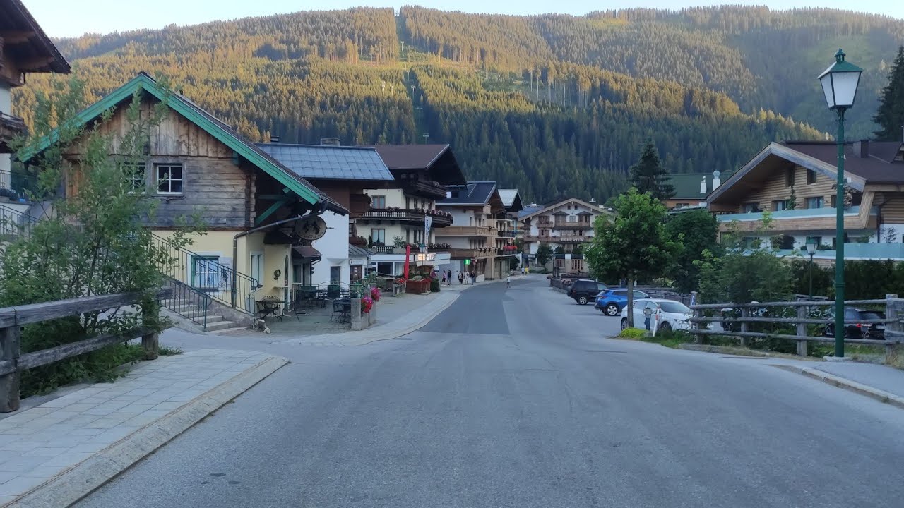 Австрийская деревня Filzmoos.