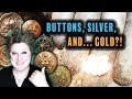 MILITARY Buttons, SILVER, and... GOLD?!  |  The AMAZING Dump!   |  PART 2