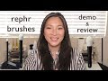 REPHR Makeup Brushes - Demo and Review