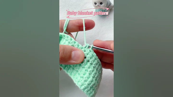 super  easy baby blanket pattern,mast it in 2 minutes#crochet