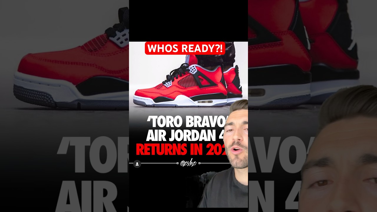 JORDAN 4 TORO BRAVOS RETURNING! WHOS BUYING?!