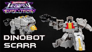 MEET THE NEWEST DINOBOT!!! | Transformers Legacy Core Glass Dinobot Scarr | #transformers