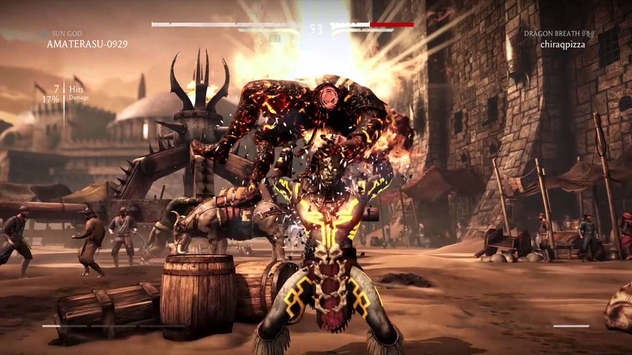 Mortal Kombat XL Kotal kahn vs Borracho YouTube