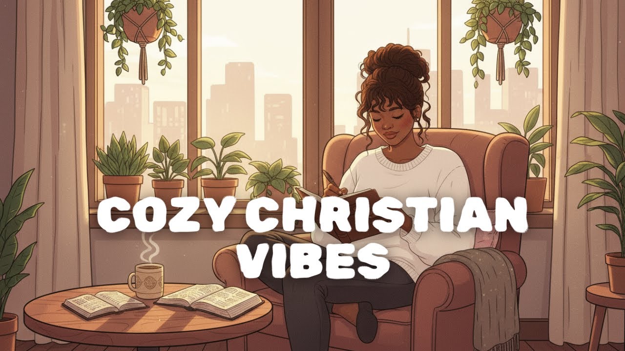 Cozy Christian Lofi | 2 Hrs of Peaceful Worship for Relaxing, Studying, Journaling, & Stress Relief