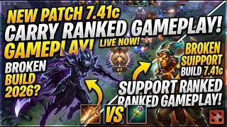 NEW Patch 7.41c Dota 2 | Live Ranked Match: Carry &amp; Support Gameplay#MOBA #viral #Esports #pcgaming