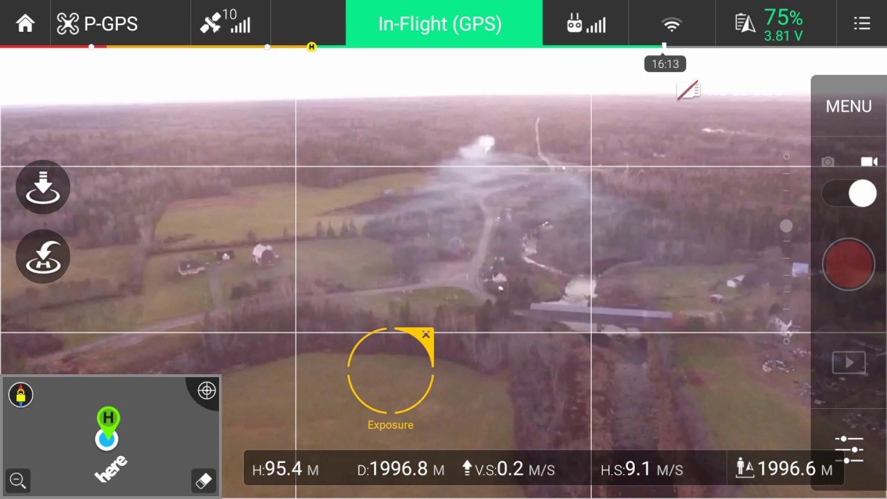 dji phantom 3 standard max distance