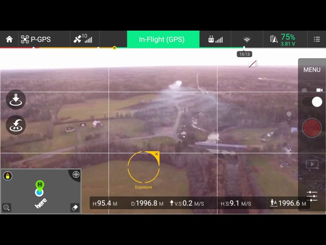 dji phantom 3 standard max distance