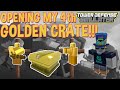 Opening my 4th GOLDEN CRATE + Gold Towers Only Challenge!! Tower Defense Simulator - ROBLOX