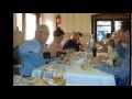 Reunión de compañeros del desaparecido Banco Español de Crédito,"BANESTO", en una comida organizada como celebración del patrón de la banca ...