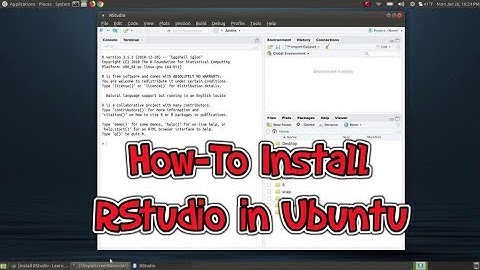 How To Install RStudio in Ubuntu