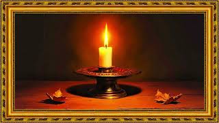 📺 Luxury Golden Frame TV Art | TV Table Painting Display | 4K TV Wallpaper 🎨✨