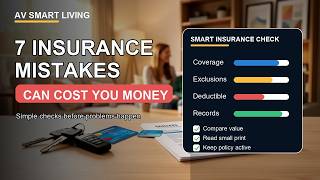 7 Insurance Mistakes That Can Cost You Money