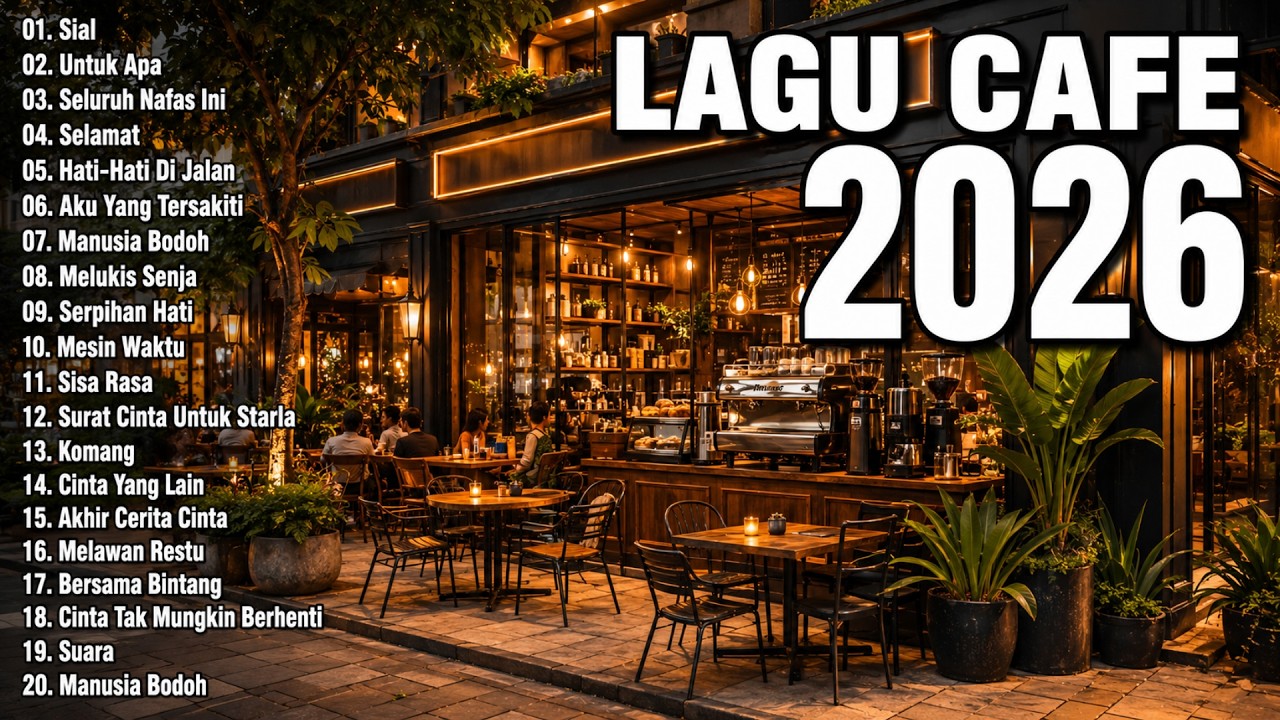 Cover Lagu Cafe Santai 2026 ☕ Musik Akustik Indonesia Terbaik untuk Menemani Kerja Seharian #1