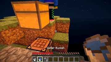 Skyblock with Lolisher part 2: Infinite water source