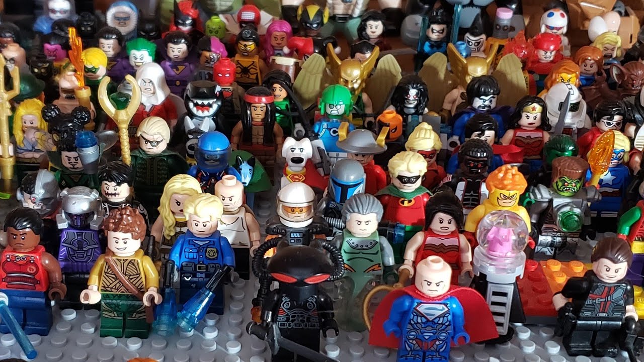 Lego Custom Dc Minifig Collection Youtube