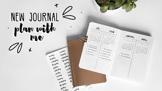 STARTING A NEW BULLET JOURNAL | Set Up & Plan With Me | July 2017