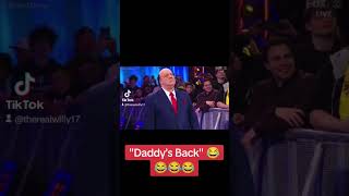 Randy Orton to Paul Heyman "Daddy's Back" #randyorton #paulheyman #romanreigns #smackdown