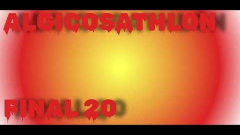 Algicosathlon Final 20 Intro