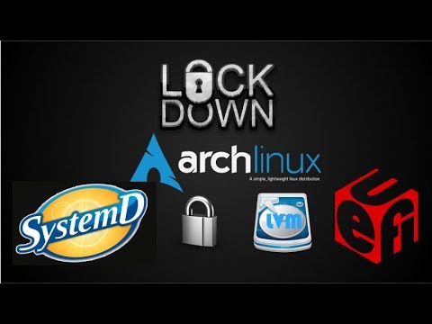 Encrypted Arch Linux Install with UEFI, LVM, LUKS and systemd-boot