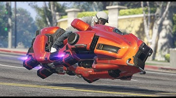 GTAV MOD :SCI FICTION HOVER BIKE