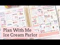 Plan With Me - Ice Cream Parlor (Stick With Me Shop)