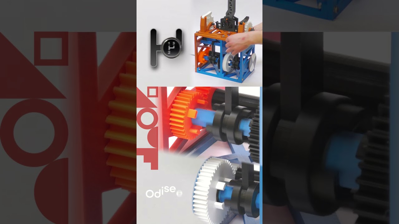 3D-Print opdracht: Sequential Transmission / Sequentiële Versnellingsbak (YT Short - Jamie Janssens)