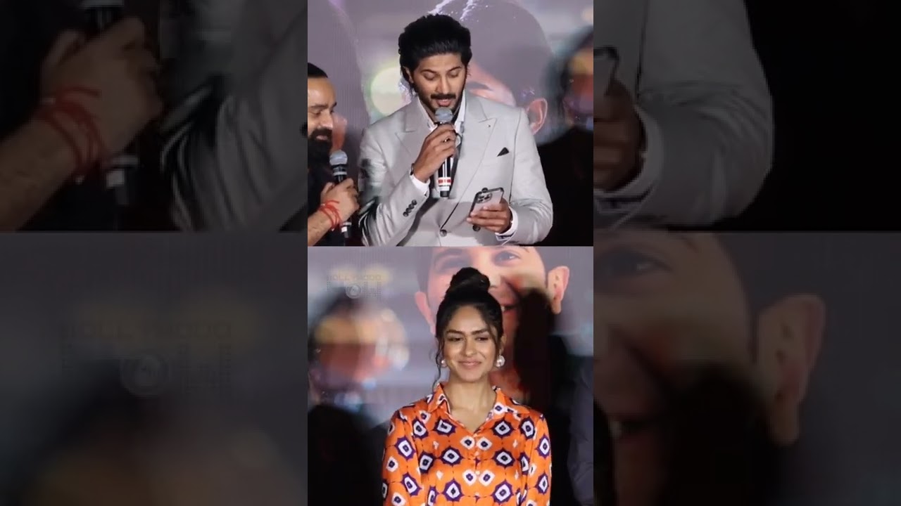 Actor dulquer Salman sings 