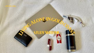 Living Alone in Gold Coast | Study with me at Griffith University | An intense week of studying