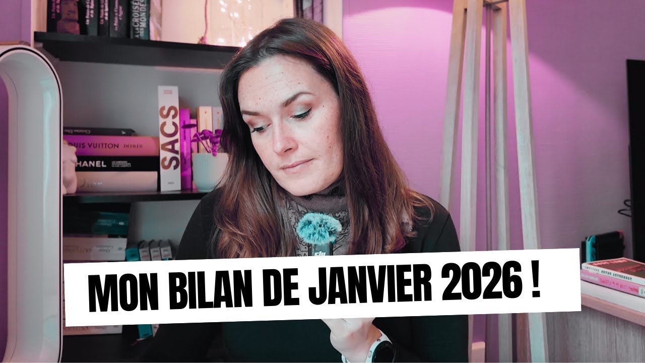 MON BILAN DE JANVIER 2026 (dégoût des réseaux, mon nouveau job, ma nouvelle prépa sportive, ...)