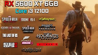 i3 12100 + RX 5600 XT | Test In 12 Games at 1080p | 2023