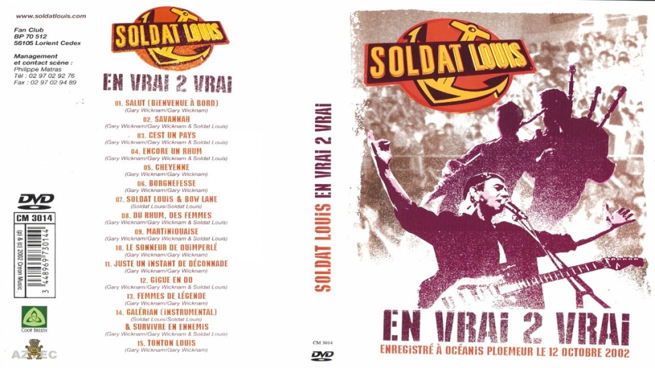 Soldat Louis - En Vrai 2 Vrai - en Live à Océanis Ploemeur