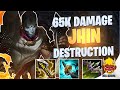 WILD RIFT | 65K DAMAGE JHIN DESTRUCTION! | Challenger Jhin Gameplay | Guide &amp; Build