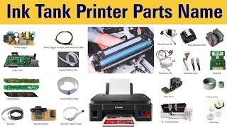 Ink Tank Printer All Parts Name