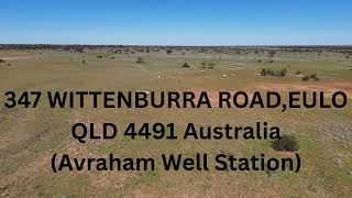 347 WITTENBURRA ROAD,EULO QLD 4491 Australia Avraham Well Station