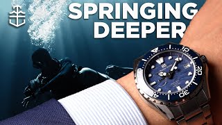 The Grand Seiko SLGA023: unparalleled beauty in a dive watch