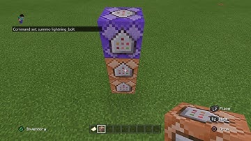 How to make a tornado in minecraft with 3 command block on ps4