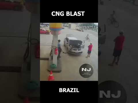 CNG BLAST BRAZIL PLEASE BE SAFE AND GET OUT OF YOUR CNG CAR ALWAYS