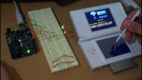 Nintendo DS to Max to Arduino