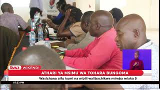 Msimu wa tohara kaunti ya Bungoma wachangia ogezeko la visa vya mimba za mapema