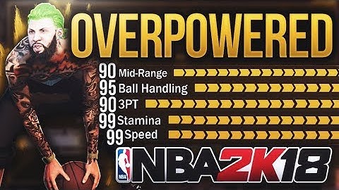 My ARCHETYPE Could BREAK the GAME | OVERPOWERED POINT GUARD BUILD - NBA 2K18 DEMIGOD CREATION